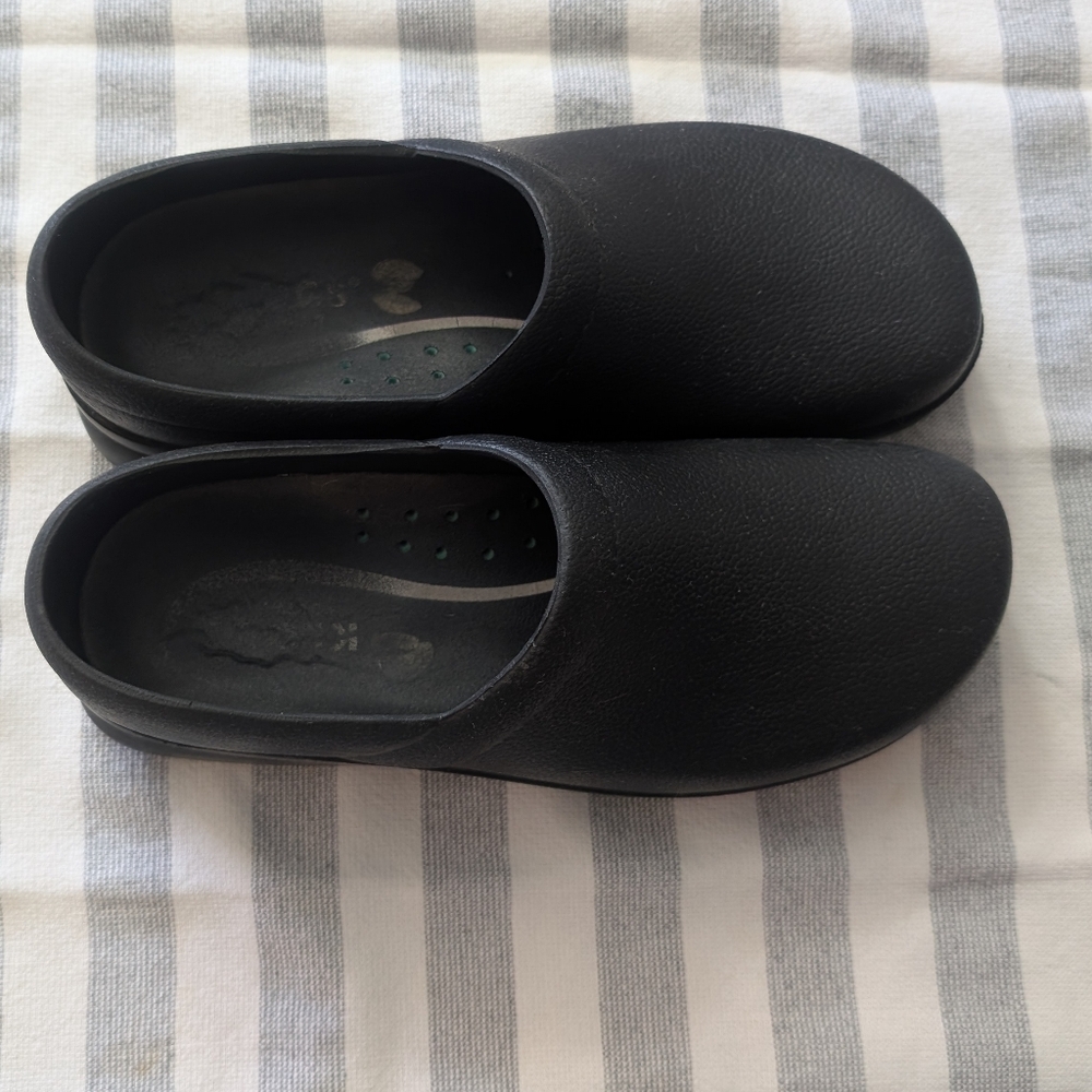 Black Slip-On Shoes